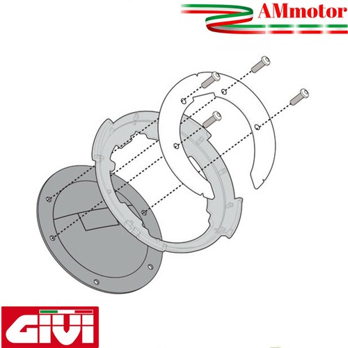 Flangia borsa givi - givi, serbatoio